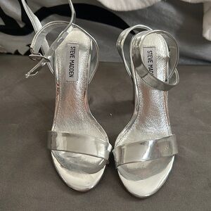 CHROME HEELS- NWOT